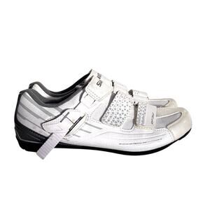 Shimano Wht US 6.5 Pedal Dynamic RP3 Hook Loop Ratchet Strap SD-SL Cycling Shoes